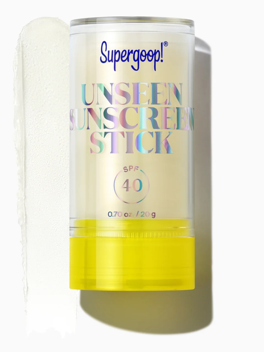 SuperGoop! UNSEEN SUNSCREEN STICK SPF 40 3 brand new sticks